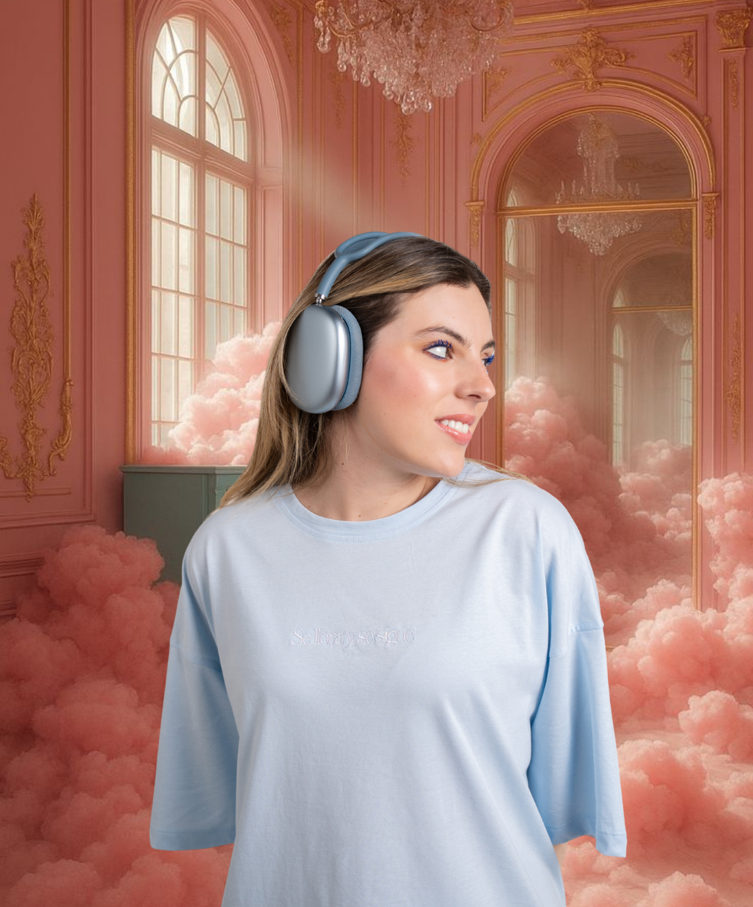 Camiseta larga se llora y se sigue