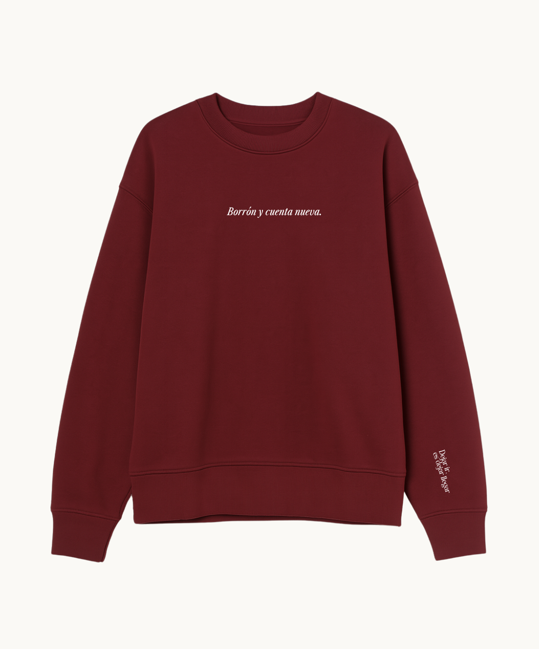 Crewneck Borrón Y Cuenta Nueva