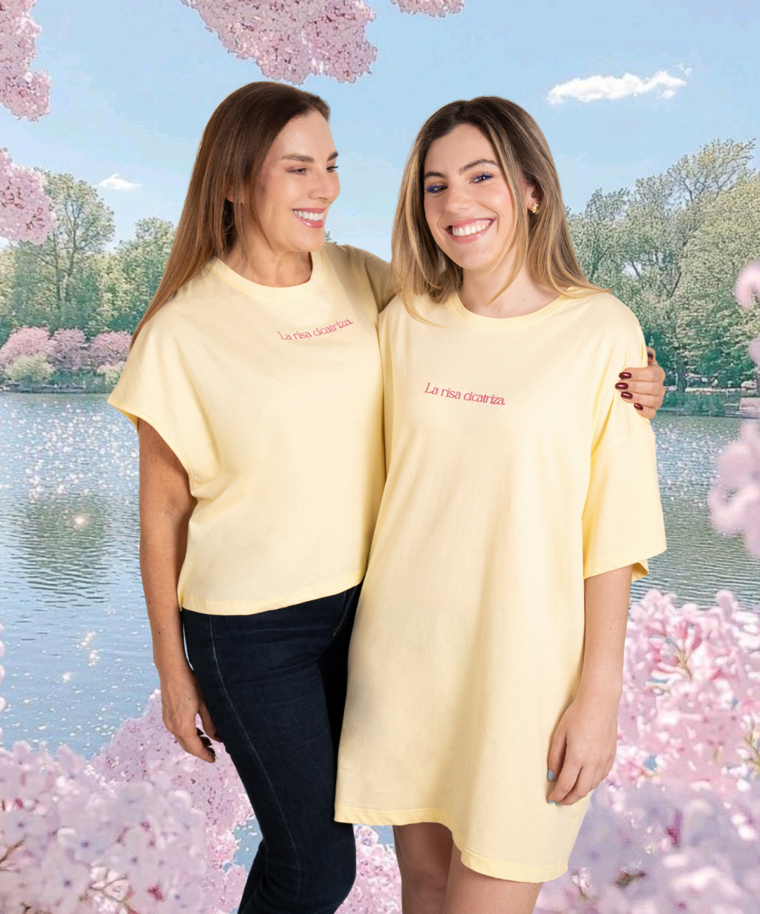 Camiseta corta la risa cicatriza